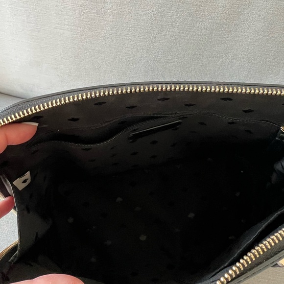 Kate Spade Patterson Drive Medium Dome Satchel in Black - Picture 4 of 11